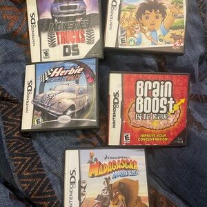Nintendo DS Game Lot 5 games total